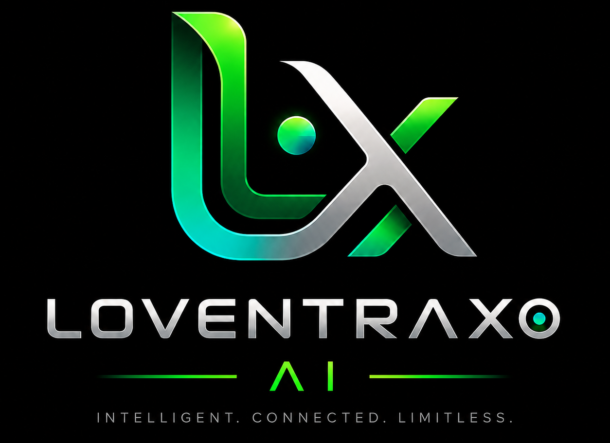 LOVENTRAXO AI Logo